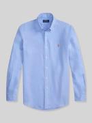 Polo Ralph Lauren Regular Fit Freizeithemd aus reinem Leinen in Bleu, ...