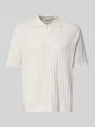 SELECTED HOMME Regular Fit Poloshirt aus Baumwoll-Strick Modell 'DANE'...