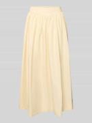 Topshop Midirock mit seitlichem Reißverschluss Modell 'SALLY' in Ecru,...