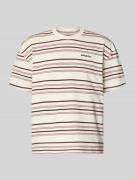 Dickies T-Shirt mit Logo-Stitching Modell 'EAST LIBERTY' in Offwhite, ...