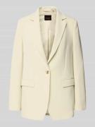 BOSS Orange Regular Fit Longblazer mit Reverskragen Modell 'JABLA3' in...