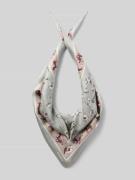 HUGO Tuch aus Viskose-Seiden-Mix Modell 'BANDANA CM 60X60' in Mint, Gr...