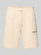 Jack & Jones Shorts mit Label-Stitching Modell 'KARL' in Offwhite, Grö...