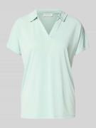 Christian Berg Woman Regular Fit Poloshirt aus Modal-Mix in Mint, Größ...