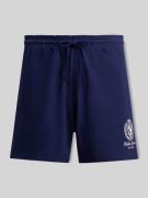 Polo Ralph Lauren Regular Fit Sweatshorts aus reiner Baumwolle in Mari...