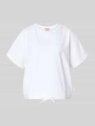 Smith and Soul Oversized T-Shirt mit Rundhalsausschnitt in Weiss, Größ...