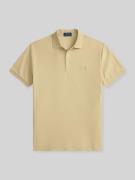 Polo Ralph Lauren Slim Fit Poloshirt aus reiner Baumwolle in Beige, Gr...