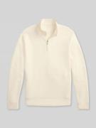 Polo Ralph Lauren Regular Fit Troyer aus Baumwoll-Mix in Offwhite, Grö...