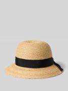 Loevenich Strohhut in Glockenform Modell 'Raffia' in Beige, Größe 1