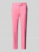 Rinascimento Stoffhose mit Bügelfalte Modell 'REWI' in Rosa, Größe L