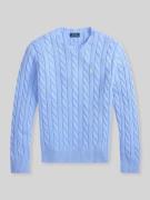 Polo Ralph Lauren Regular Fit Strickpullover aus reiner Baumwolle in B...