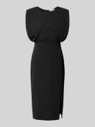 Rinascimento Cocktailkleid mit Gehschlitz in Black, Größe L