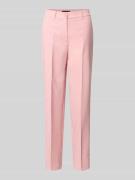 Betty Barclay Straight Fit Stoffhose mit Bügelfalten in Rose, Größe 36