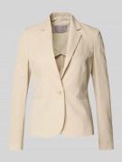 Christian Berg Woman Selection Regular Fit Blazer aus Leinen-Mix mit P...
