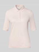 Christian Berg Woman Slim Fit Poloshirt mit Knopfleiste und 1/2-Arm in...