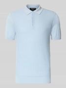 Strellson Regular Fit Poloshirt aus reiner Baumwolle in Bleu, Größe L