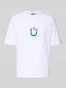 Hugo Blue Regular Fit T-Shirt aus reiner Baumwolle Modell 'NORIZOM' in...