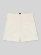 BOSS Orange Relaxed Fit Shorts aus Baumwoll-Mix Modell 'TANESSA-D' in ...