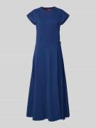 MAX&Co. Tailliertes Freizeitkleid aus Baumwoll-Leinen-Mix Modell 'COLI...