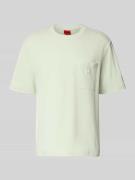 HUGO Regular Fit T-Shirt aus reiner Baumwolle Modell 'DARRO' in Mint, ...