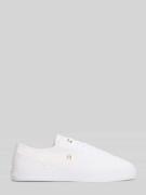 Tommy Hilfiger Low Top Sneaker in Strickoptik mit Logo Applikation in ...