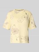 JAKE*S STUDIO WOMAN T-Shirt im Allover-Look mit Rundhalsausschnitt in ...