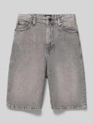 Jack & Jones Jeansshorts mit Eingrifftaschen Modell 'IRON' in Black, G...
