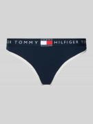 TOMMY HILFIGER String aus Baumwoll-Mix in Dunkelblau, Größe L