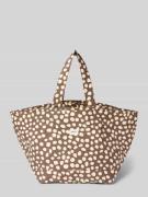 Barts Shopper im Allover-Look Modell 'JUNO' in Mittelbraun, Größe 1