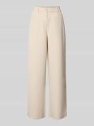 Pieces Weite Hose mit elastischem Bund Modell 'KAMIL' in Taupe, Größe ...