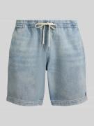 Polo Ralph Lauren Regular Fit Jeansshorts mit Tunnelzug in Hellblau, G...