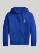 Polo Ralph Lauren Regular Fit Sweatjacke mit Polo Bear Print in Royal,...