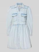 Only Mini-Jeanskleid aus reiner Baumwolle Modell 'CYRUS' in Hellblau, ...
