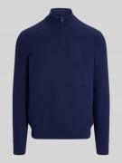 Polo Ralph Lauren Regular Fit Troyer aus Baumwoll-Mix mit Logo-Stitchi...