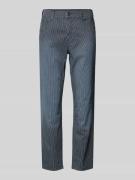 Gardeur Slim Fit Hose mit verkürztem Schnitt Modell 'ZURI' in Dunkelbl...