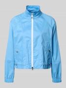 Marc Cain Regular Fit Jacke mit Stehkragen in Sky, Größe 34