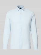 CINQUE Slim Fit Freizeithemd aus Leinen-Mix Modell 'Steven' in Hellbla...