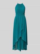 Jake*s Cocktail Maxikleid in Falten-Optik in Smaragd, Größe 32