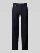 Brax Regular Fit Stoffhose aus Baumwoll-Leinen-Mix Modell 'CADIZ' in M...
