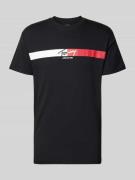 Tommy Jeans Regular Fit T-Shirt aus reiner Baumwolle in Black, Größe L