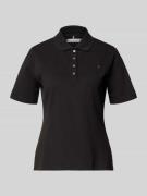 Tommy Hilfiger Regular Fit Poloshirts aus Baumwoll-Mix in BLACK, Größe...