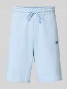 Hugo Blue Regular Fit Sweatshorts aus reiner Baumwolle Modell 'NASENSI...