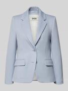 Drykorn Slim Fit Blazer mit Pattentaschen Modell 'BUNDREY' in Hellblau...