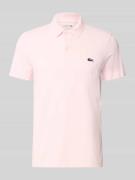 Lacoste Regular Fit Poloshirt aus Baumwoll-Mix in Hellrosa, Größe L