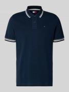 Tommy Jeans Regular Fit Poloshirt aus reiner Baumwolle in Marine, Größ...