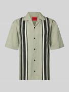 HUGO Relaxed Fit Freizeithemd aus Leinen-Lyocell-Mix Modell 'ESPINO' i...