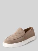 JOOP! SHOES Slip-on Sneaker aus Leder mit Logo-Muster in Beige, Größe ...