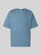 Jack & Jones T-Shirt mit Rundhalsausschnitt Modell 'BARRON' in Jeansbl...