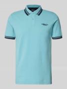 s.Oliver RED LABEL Regular Fit Poloshirt aus Baumwoll-Mix in Tuerkis, ...