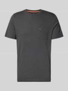 s.Oliver RED LABEL Regular Fit T-Shirt aus reiner Baumwolle in Graphit...